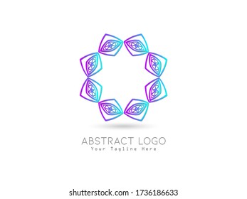 Abstract logo design, for your product brand and company.
