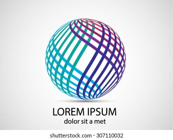 Abstract logo design.Logo vector template.Business icon.
