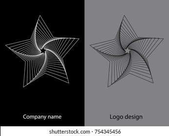 Abstract logo design.Logo vector template.Business icon.

