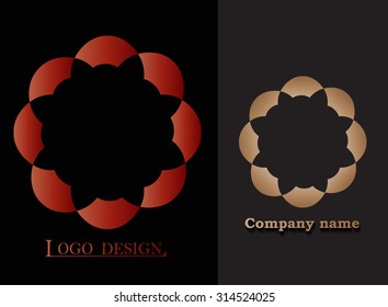 Abstract logo design.Logotype vector illustration.