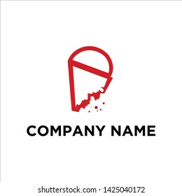 Abstract logo designs simple and elegant concept