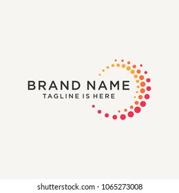 Abstract logo design.Vector logo template