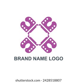 Abstract logo design.Vector logo template