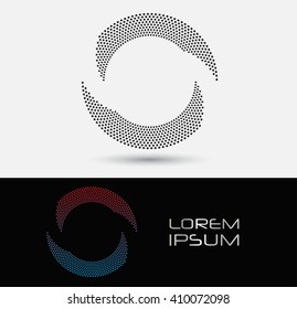 Abstract logo design.Vector logo template.