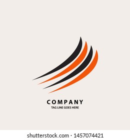 Abstract logo elements design template