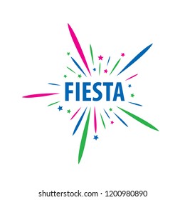 Abstract Logo Fiesta Vector Illustration Stock Vector (Royalty Free ...