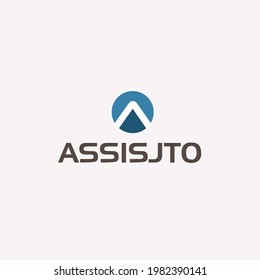 Abstract logo in flame shape Free Vector