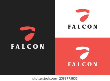 abstract logo flying eagle shield design vector illustration