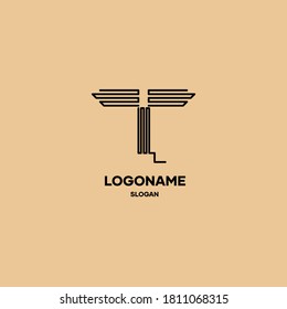 The abstract logo forms the letter Y, with abstract lines embellishing the letter Y