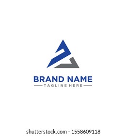 abstract logo forms a triangle
