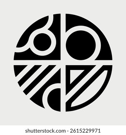 Abstract logo. abstract geometric logos. Design of icons set.	