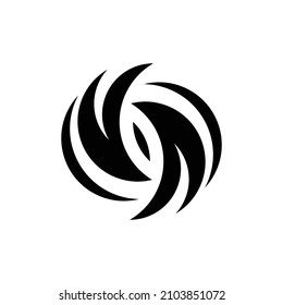 Logo abstracto. Logotipos abstractos geométricos. Diseño de iconos