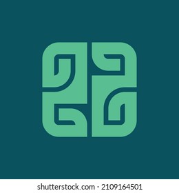 Abstract logo. Geometric abstract logos. Icon design
