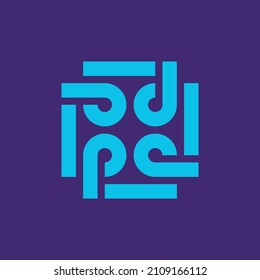 Logo abstracto. Logotipos abstractos geométricos. Diseño de iconos