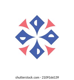 Abstract logo. Geometric abstract logos. Icon design