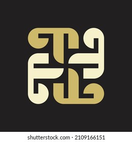 Abstract logo. Geometric abstract logos. Icon design