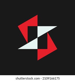 Abstract logo. Geometric abstract logos. Icon design