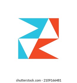 Logo abstracto. Logotipos abstractos geométricos. Diseño de iconos
