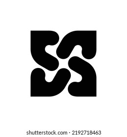 Abstract logo. Geometric abstract logos. Icon design