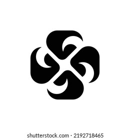 Abstract logo. Geometric abstract logos. Icon design