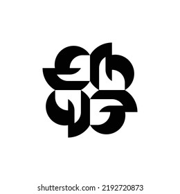 Abstract logo. Geometric abstract logos. Icon design