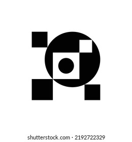 Logo abstracto. Logotipos abstractos geométricos. Diseño de iconos