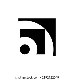 Logo abstracto. Logotipos abstractos geométricos. Diseño de iconos