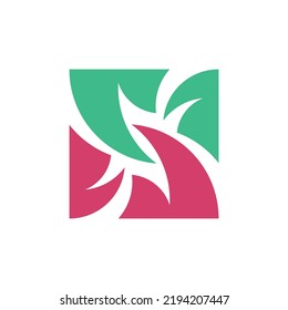 Abstraktes Logo. Geometrische abstrakte Logos. Symboldesign