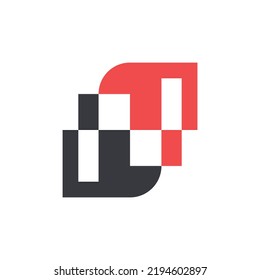 Logo abstracto. Logotipos abstractos geométricos. Diseño de iconos