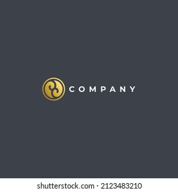 abstract logo geometric Round template linear design Vector illustration. Elegant ornament logos icon. Universal ornament design. luxury logo boutique, beauty, law, cafe, fashion, monogram.