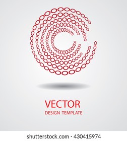Abstract Logo Geometry Design. Modern Business Icon.