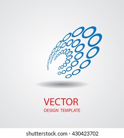 Abstract Logo Geometry Design. Modern Business Icon.