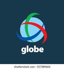 abstract logo Globe