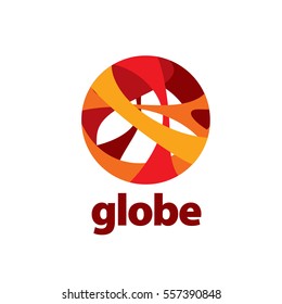 abstract logo Globe