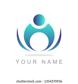Abstract Logo Gradient Color