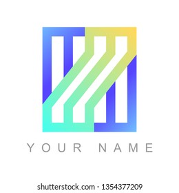 Abstract Logo Gradient Color