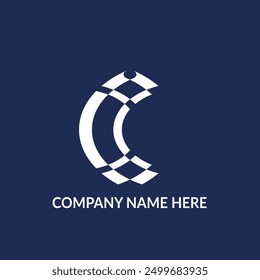 Abstract logo with abstract icon