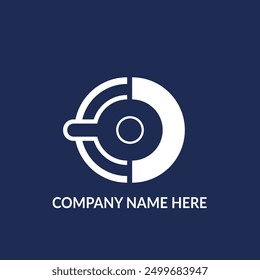 Abstract logo with abstract icon