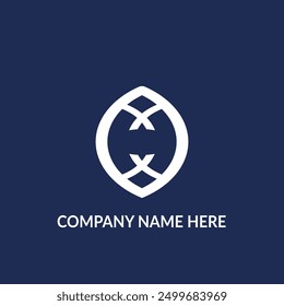 Abstract logo with abstract icon