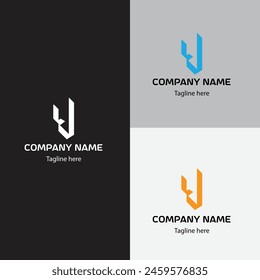 Abstract logo icon, business logo design, business card design, business logo template