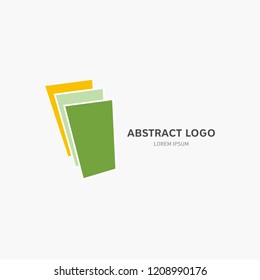 Abstract logo icon. Corporate style