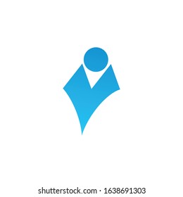 Abstract logo icon creative design 