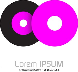 Abstract Logo And Icon. Creative Elements Isolated On White - Vector Illustration. Flat Icon For Business Template Logo, Design Element, Sign And Symbol Design. Abstract Logo Template