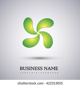 abstract logo Icon design element.