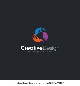 Abstract Logo icon design template elements. Vector color sign abstract Logo Template Design Vector, Emblem