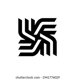 Logo abstracto. Diseño de iconos. Elementos de plantilla - signo vector
