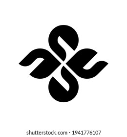 Logo abstracto. Diseño de iconos. Elementos de plantilla - signo vector