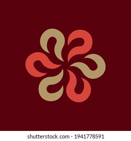 Logo abstracto. Diseño de iconos. Elementos de plantilla - signo vector