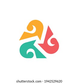 Logo abstracto. Diseño de iconos. Elementos de plantilla - signo vector