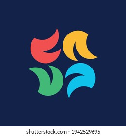 Abstract logo. Icon design. Template elements - vector sign